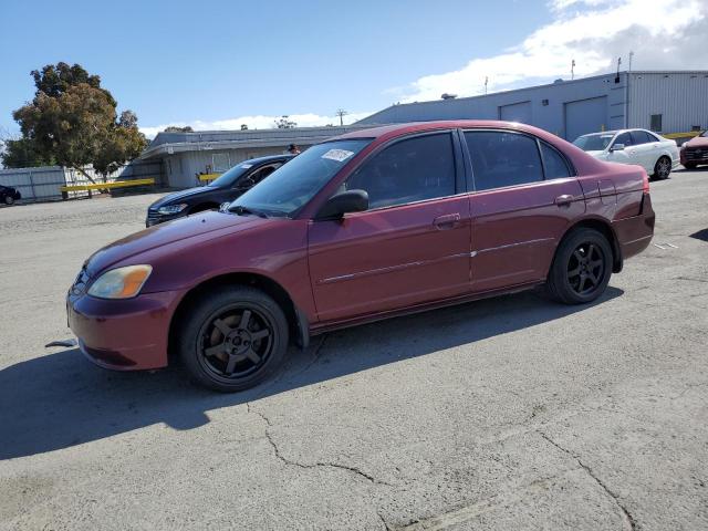 HONDA CIVIC LX 2003 with VIN JHMES16583S002322 - Photo from auction