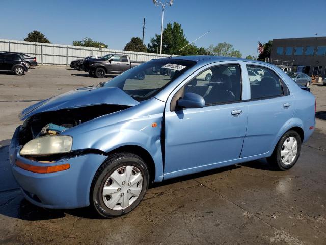 CHEVROLET AVEO 2004 with VIN KL1TD52604B145878 - Photo from auction