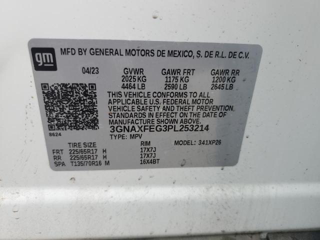 Photo 14 from auction – 2023 CHEVROLET EQUINOX LS with VIN 3GNAXFEG3PL253214