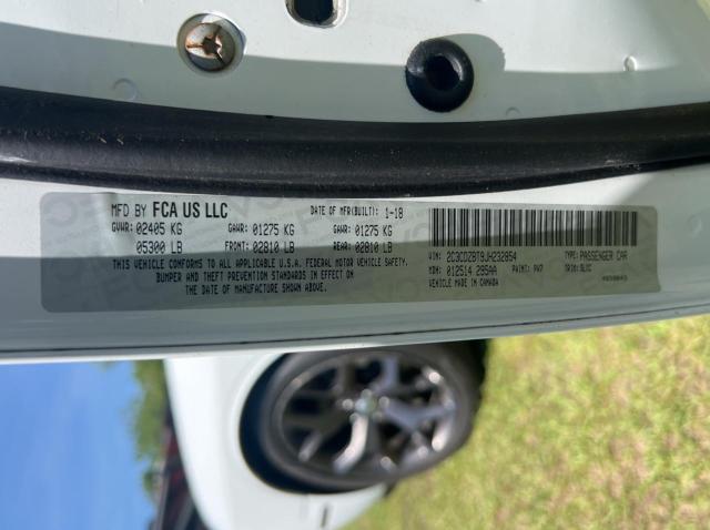 Photo 10 from auction – 2018 DODGE CHALLENGER with VIN 2C3CDZBT9JH232854