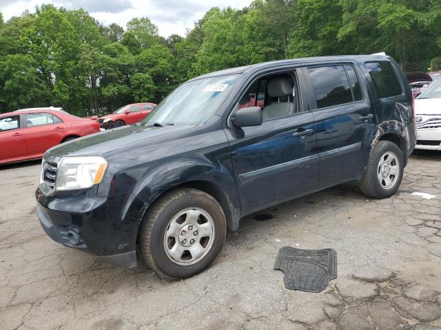 HONDA PILOT LX 2015 with VIN 5FNYF3H26FB030364 - Photo from auction