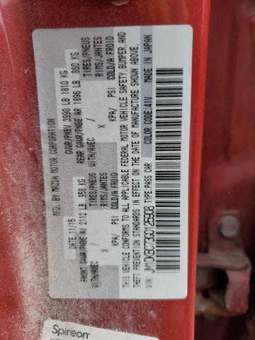 Photo 14 from auction – 2016 MAZDA CX-3 with VIN JM1DKBC73G0125908