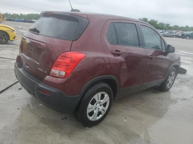 Photo 3 from auction – 2016 CHEVROLET TRAX LS with VIN 3GNCJKSB0GL254722