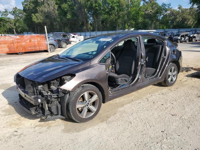 KIA FORTE LX 2018 with VIN 3KPFL4A72JE166582 - Photo from auction