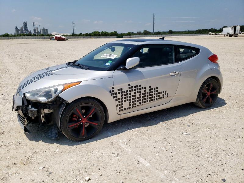 HYUNDAI VELOSTER 2013 with VIN KMHTC6AD9DU147646 - Photo from auction