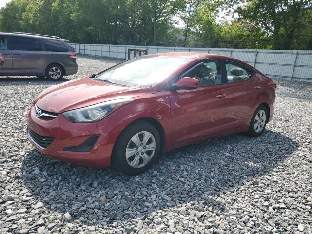 HYUNDAI ELANTRA SE 2016 with VIN 5NPDH4AE5GH787973 - Photo from auction