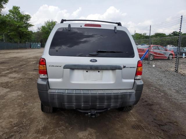 Photo 6 from auction – 2005 FORD ESCAPE HEV with VIN 1FMCU96H55KC74059