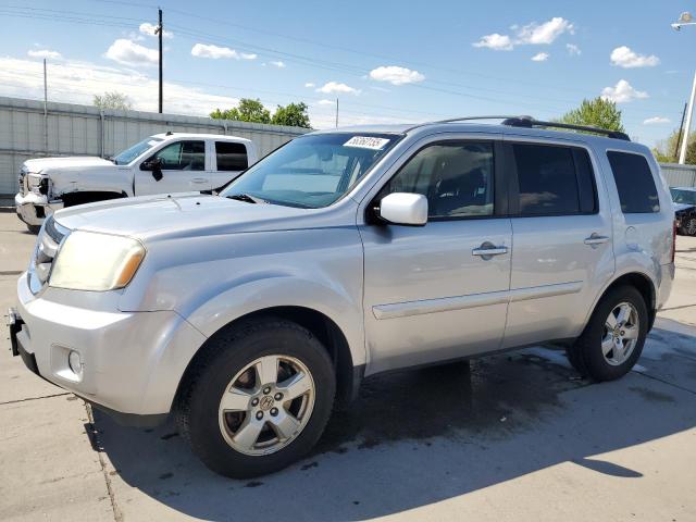 HONDA PILOT EXL 2011 with VIN 5FNYF4H55BB033783 - Photo from auction