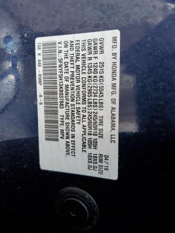 Photo 14 from auction – 2019 HONDA PILOT LX with VIN 5FNYF5H13KB037883