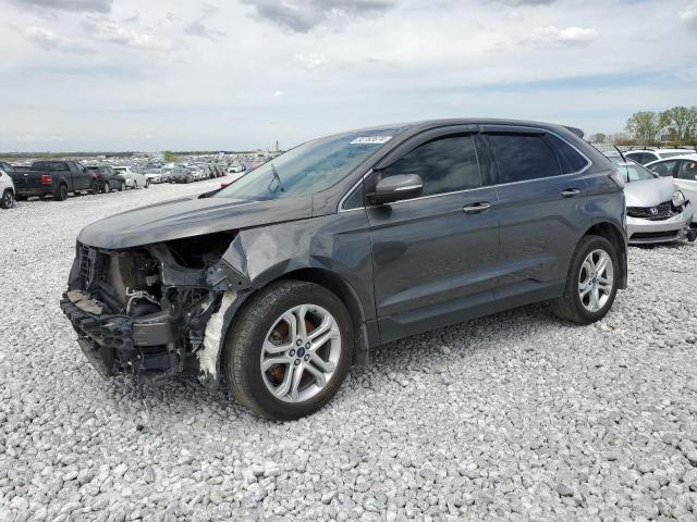 FORD EDGE TITANIUM 2018 with VIN 2FMPK4K93JBB68254 - Photo from auction