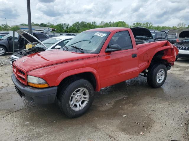 DODGE DAKOTA SXT 2003 with VIN 1D7FL16X03S222919 - Photo from auction