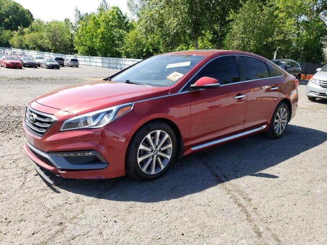 HYUNDAI SONATA SPO 2016 with VIN 5NPE34AF3GH398020 - Photo from auction