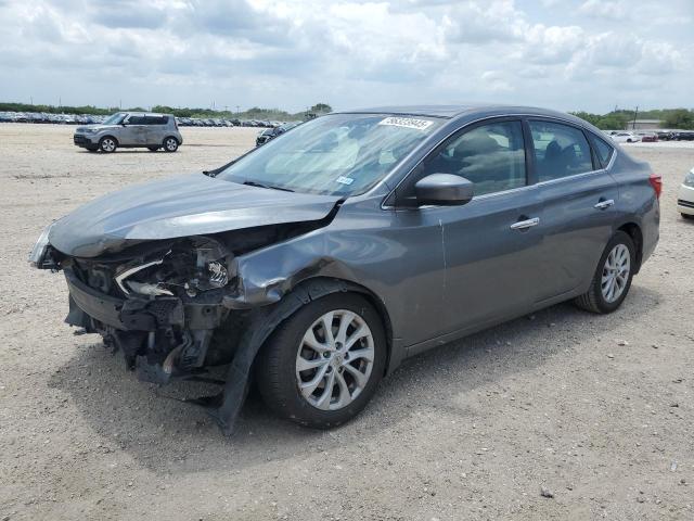 NISSAN SENTRA S 2018 with VIN 3N1AB7AP1JY224035 - Photo from auction
