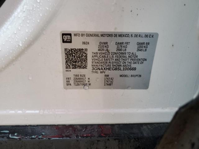 Photo 14 from auction – 2025 CHEVROLET EQUINOX with VIN 3GNAXHEG8SL100669