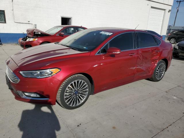 FORD FUSION SE 2017 with VIN 3FA6P0H94HR293248 - Photo from auction