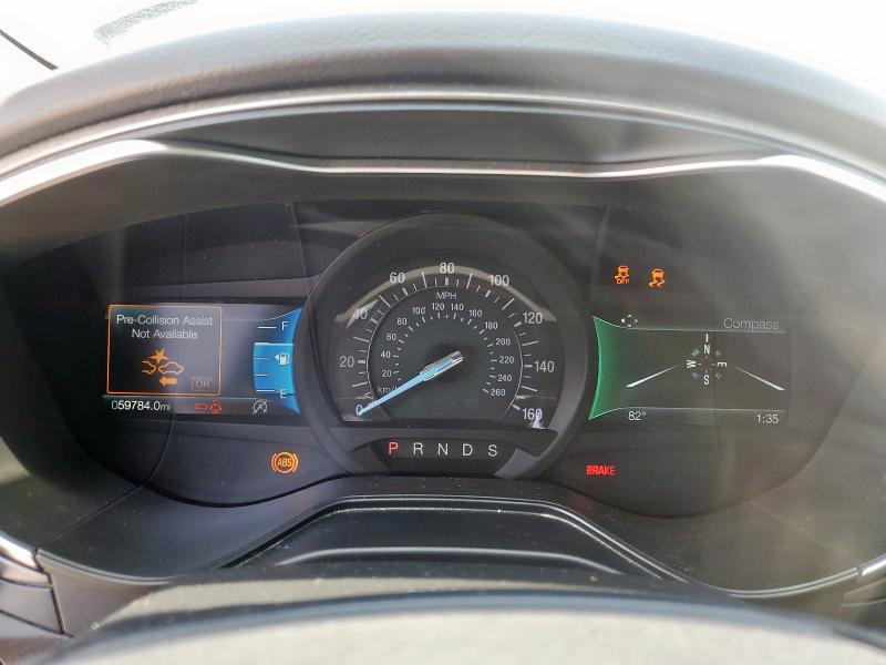 Photo 9 from auction – 2019 FORD FUSION SE with VIN 3FA6P0HD9KR268163