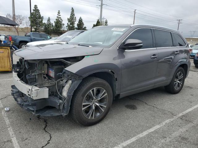TOYOTA HIGHLANDER 2016 with VIN 5TDKKRFH3GS135758 - Photo from auction