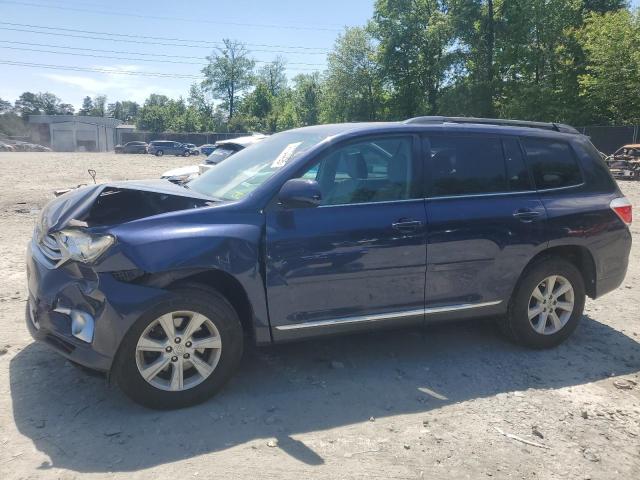 TOYOTA HIGHLANDER 2013 with VIN 5TDBK3EH8DS239592 - Photo from auction