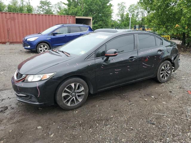 HONDA CIVIC EX 2013 with VIN 19XFB2F80DE277693 - Photo from auction