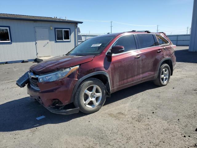 TOYOTA HIGHLANDER 2015 with VIN 5TDBKRFH6FS146056 - Photo from auction