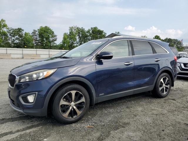 KIA SORENTO EX 2016 with VIN 5XYPHDA10GG123503 - Photo from auction