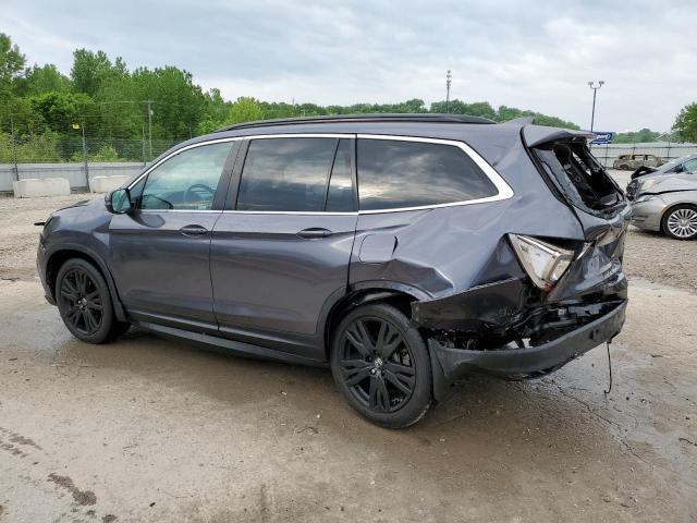 Photo 2 from auction – 2021 HONDA PILOT SE with VIN 5FNYF5H25MB023088