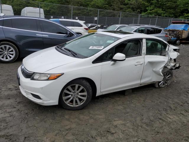 HONDA CIVIC EXL 2012 with VIN 19XFB2F97CE036270 - Photo from auction