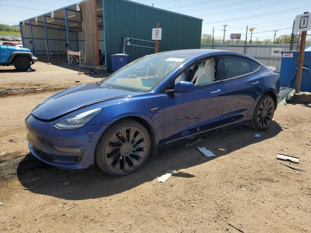 TESLA MODEL 3 2019 with VIN 5YJ3E1EAXKF324454 - Photo from auction