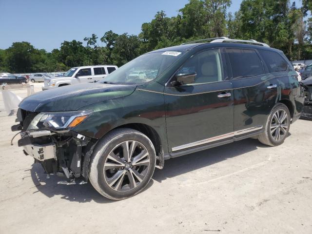 NISSAN PATHFINDER 2018 with VIN 5N1DR2MN9JC653768 - Photo from auction