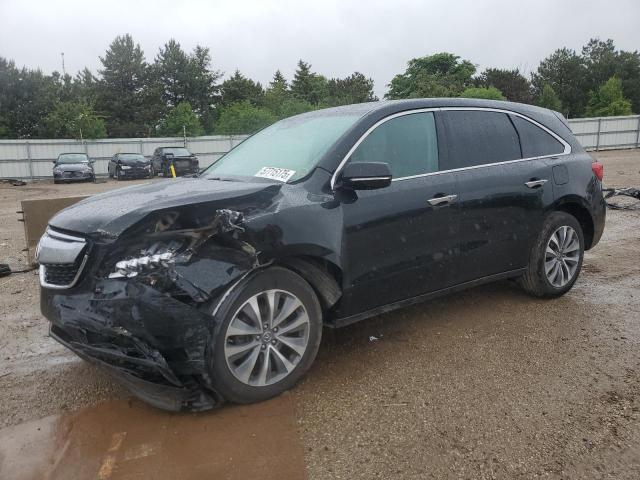ACURA MDX TECHNO 2016 with VIN 5FRYD4H67GB025902 - Photo from auction