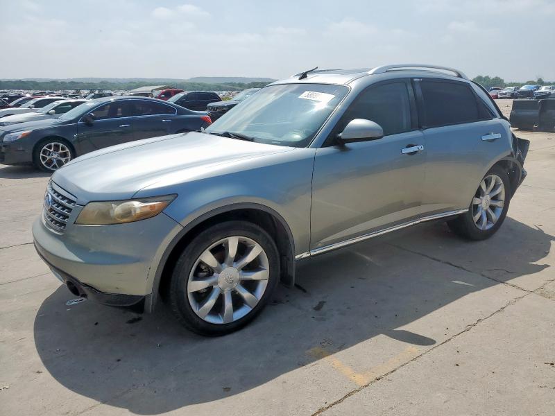 INFINITI FX35 2006 with VIN JNRAS08W06X206958 - Photo from auction