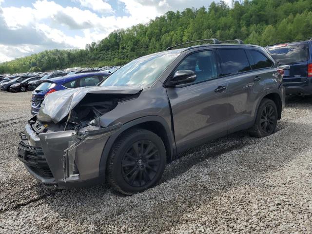 TOYOTA HIGHLANDER 2019 with VIN 5TDJZRFH5KS980790 - Photo from auction