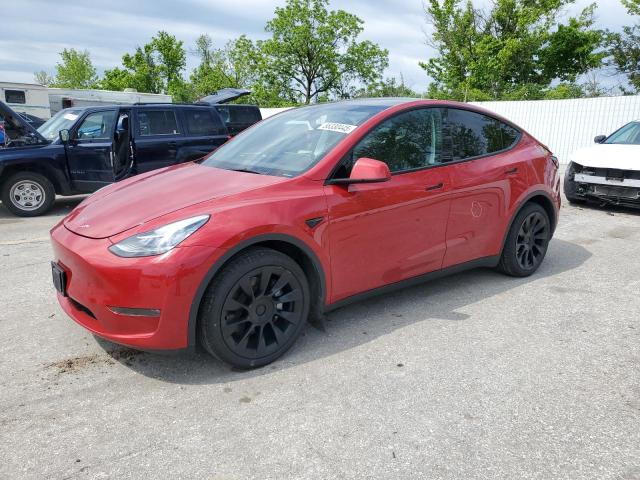 TESLA MODEL Y 2022 with VIN 7SAYGDEE4NA019234 - Photo from auction