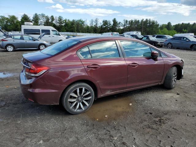 Photo 3 from auction – 2015 HONDA CIVIC EXL with VIN 19XFB2F90FE097061