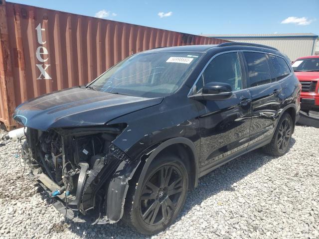 HONDA PILOT SE 2021 with VIN 5FNYF6H29MB063521 - Photo from auction