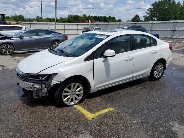 HONDA CIVIC EX 2012 مع رقم تعريف المركبة 19XFB2F82CE001756 - صورة من المزاد
