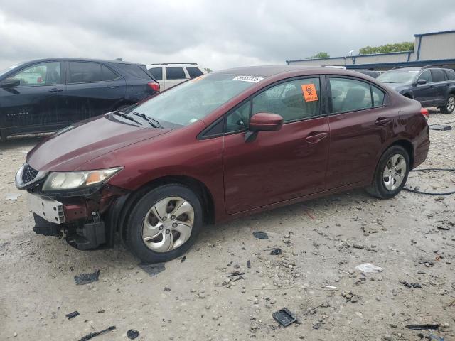 HONDA CIVIC LX 2014 with VIN 19XFB2F59EE247969 - Photo from auction