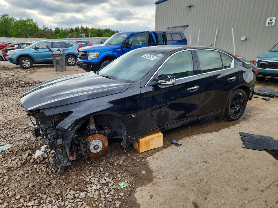 INFINITI Q50 2015 with VIN JN1BV7AR9FM417735 - Photo from auction