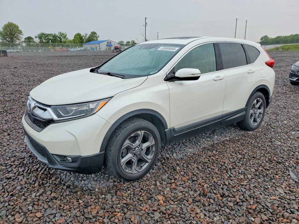 HONDA CR-V 2017 with VIN 2HKRW2H57HH616892 - Photo from auction