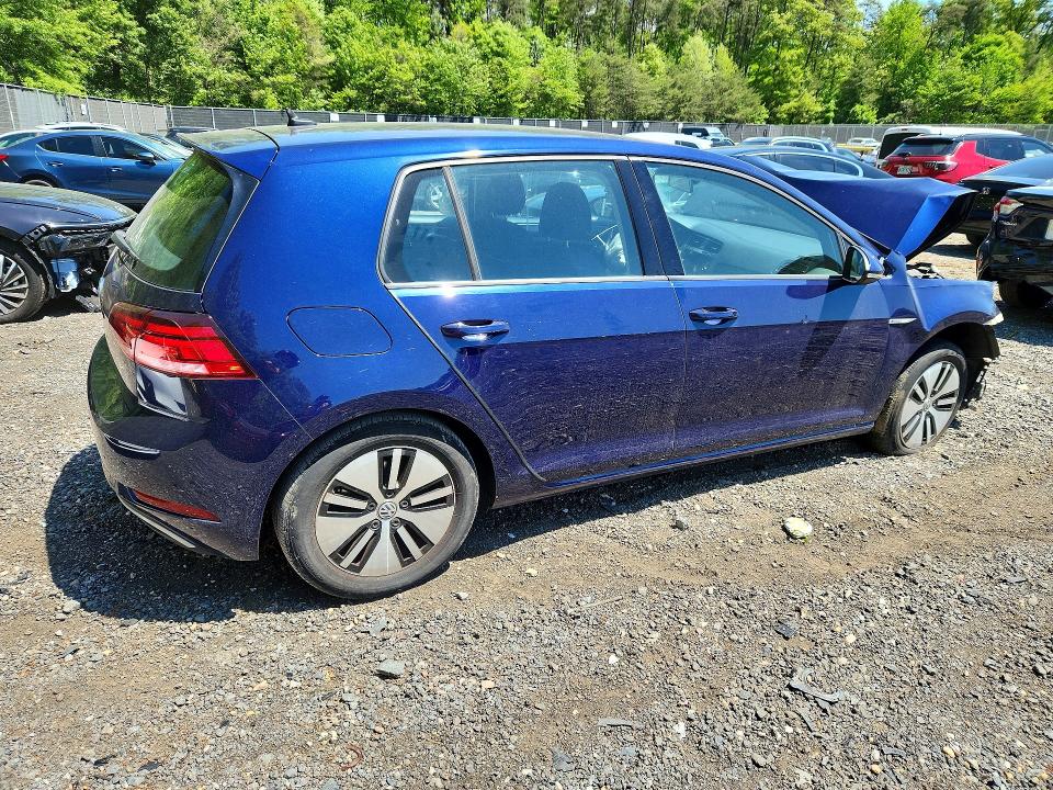 Photo 3 from auction – 2017 VOLKSWAGEN E-GOLF with VIN WVWKR7AU5HW950873
