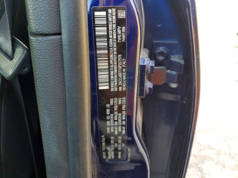 Photo 14 from auction – 2016 JEEP RENEGADE with VIN ZACCJBBT7GPD27576