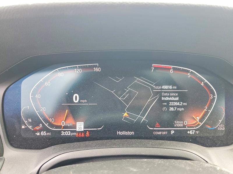 Photo 9 from auction – 2020 BMW 330XI with VIN 3MW5R7J03L8B11121