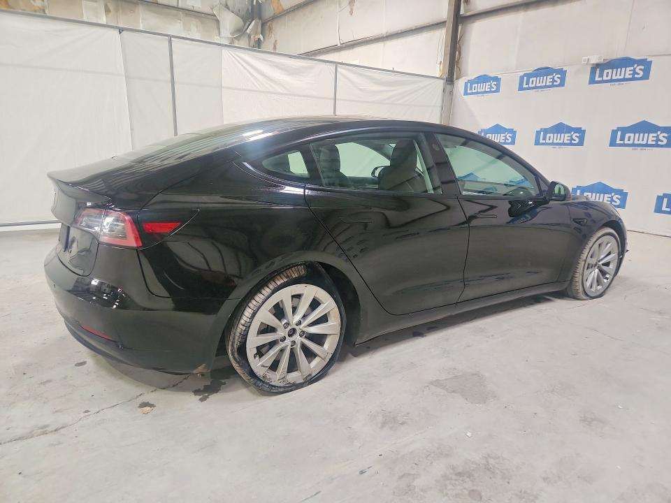 Photo 3 from auction – 2022 TESLA MODEL 3 with VIN 5YJ3E1EA4NF372035