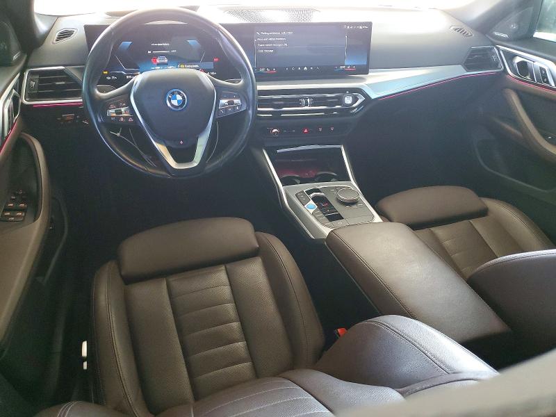 Photo 8 from auction – 2024 BMW I4 with VIN WBY43AW0XRFR69982