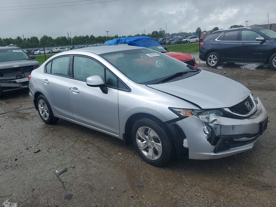 Photo 4 from auction – 2013 HONDA CIVIC with VIN 19XFB2F50DE040093