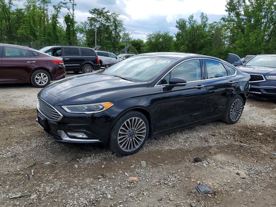 FORD FUSION 2017 with VIN 3FA6P0H95HR165813 - Photo from auction