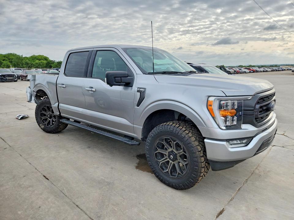 Photo 4 from auction – 2022 FORD F150 with VIN 1FTEW1C59NKF04494