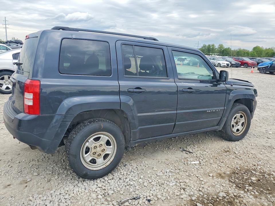 Photo 3 from auction – 2014 JEEP PATRIOT with VIN 1C4NJRBB5ED591335