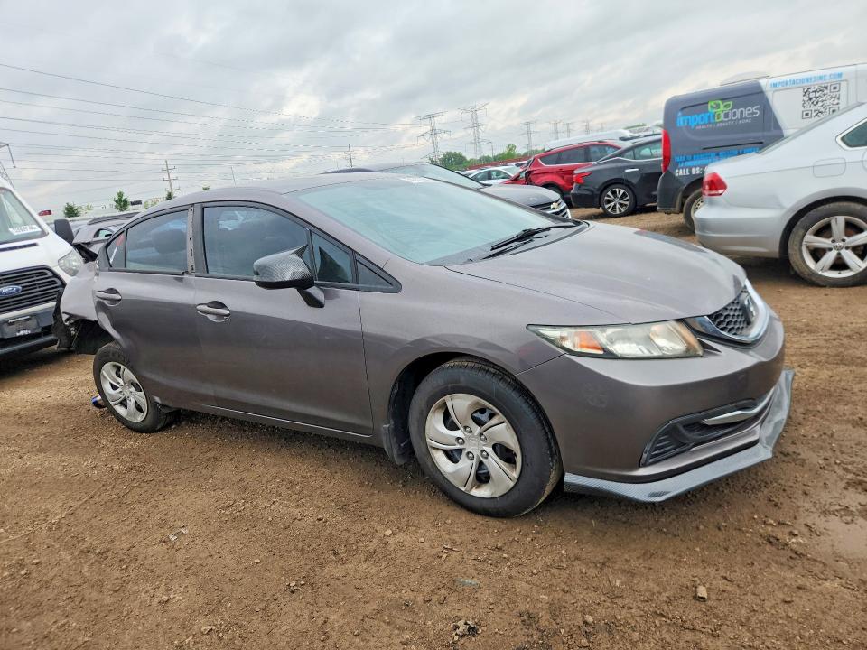 Photo 4 from auction – 2013 HONDA CIVIC with VIN 19XFB2F54DE049136