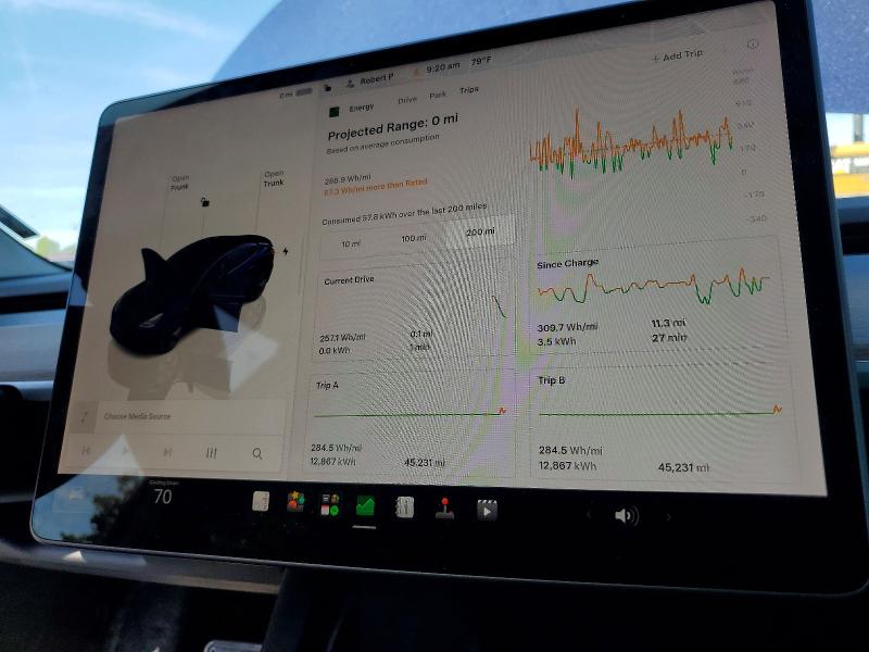 Photo 9 from auction – 2023 TESLA MODEL 3 with VIN 5YJ3E1EA9PF490794